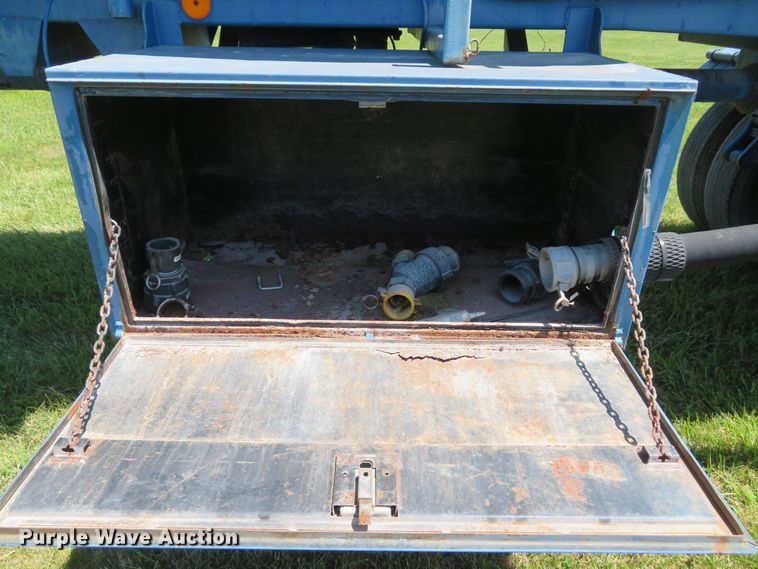 image for item FB9849 1981 Gray Tanker  tank trailer