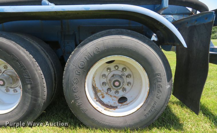 image for item FB9849 1981 Gray Tanker  tank trailer