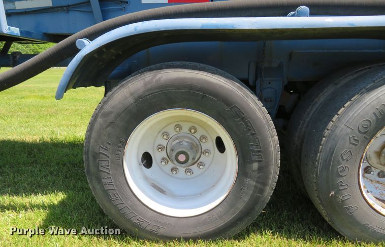 image for item FB9849 1981 Gray Tanker  tank trailer