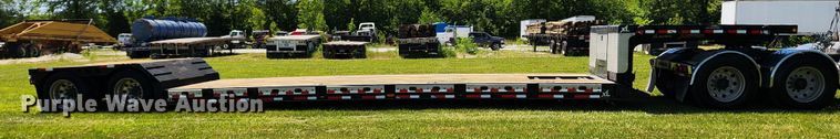 image for item FB9851 2016 XL Specialized Trailers XL 80-MFG  lowboy equipment trailer
