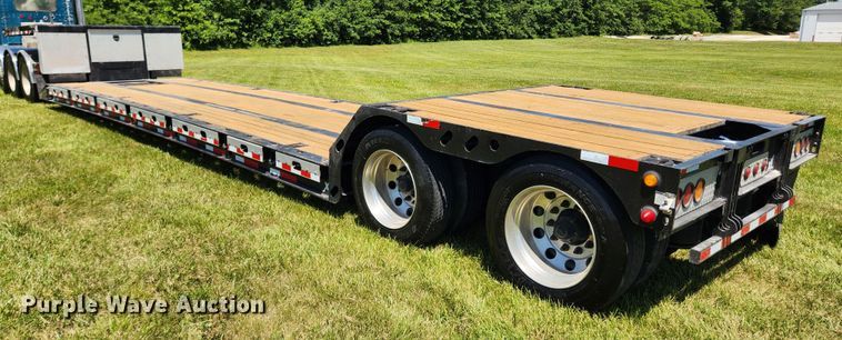 image for item FB9851 2016 XL Specialized Trailers XL 80-MFG  lowboy equipment trailer