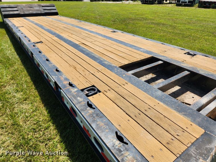 image for item FB9851 2016 XL Specialized Trailers XL 80-MFG  lowboy equipment trailer