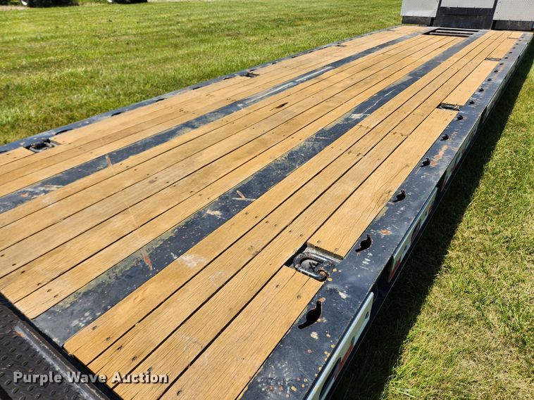 image for item FB9851 2016 XL Specialized Trailers XL 80-MFG  lowboy equipment trailer