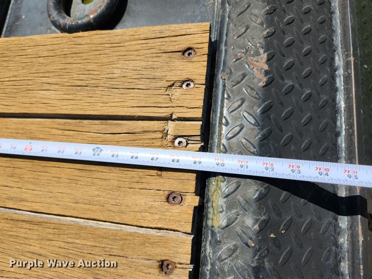 image for item FB9851 2016 XL Specialized Trailers XL 80-MFG  lowboy equipment trailer