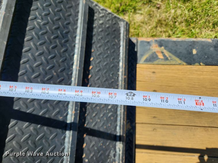 image for item FB9851 2016 XL Specialized Trailers XL 80-MFG  lowboy equipment trailer