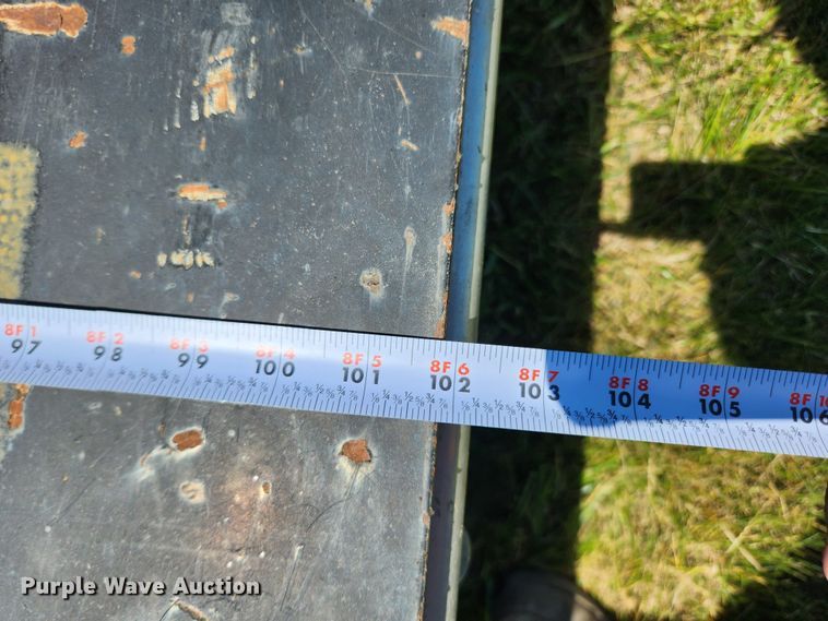 image for item FB9851 2016 XL Specialized Trailers XL 80-MFG  lowboy equipment trailer