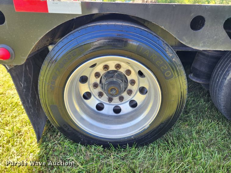 image for item FB9851 2016 XL Specialized Trailers XL 80-MFG  lowboy equipment trailer