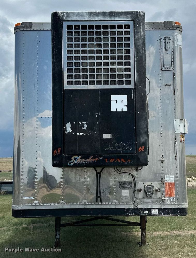 image for item KL9086 1993 Great Dane 7811TZ-1A 48  refrigerated van trailer