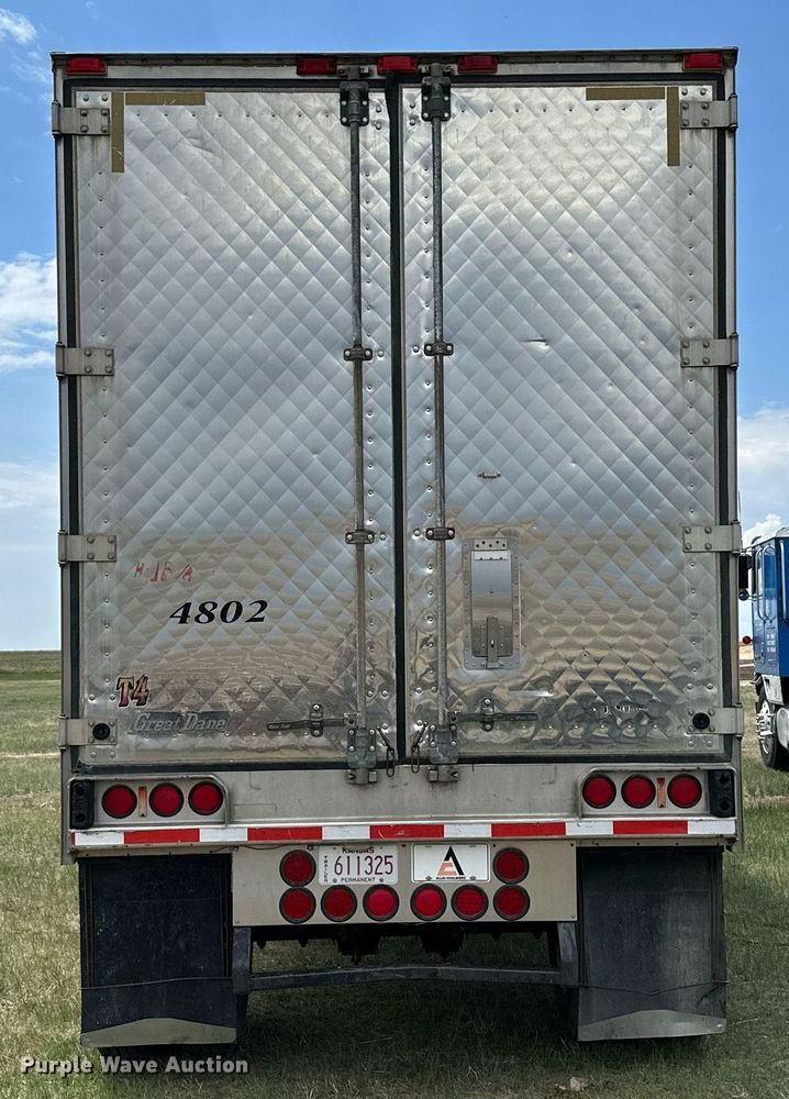 image for item KL9086 1993 Great Dane 7811TZ-1A 48  refrigerated van trailer