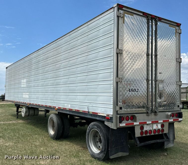 image for item KL9086 1993 Great Dane 7811TZ-1A 48  refrigerated van trailer