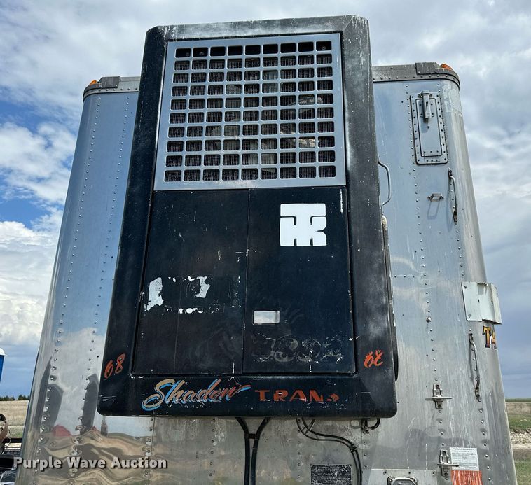 image for item KL9086 1993 Great Dane 7811TZ-1A 48  refrigerated van trailer