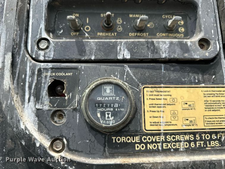 image for item KL9086 1993 Great Dane 7811TZ-1A 48  refrigerated van trailer