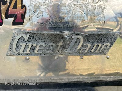 image for item KL9086 1993 Great Dane 7811TZ-1A 48  refrigerated van trailer