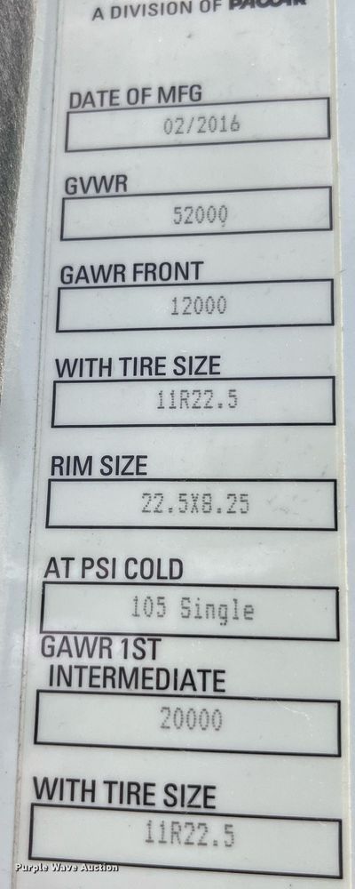 image for item LA9964 2017 Kenworth T680  semi truck