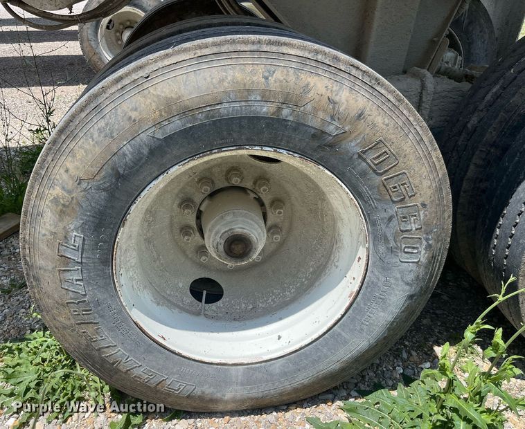 image for item LA9995 1998 Travis  end dump trailer