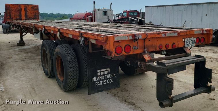 image for item LE9187 1994 Great Dane  flatbed trailer