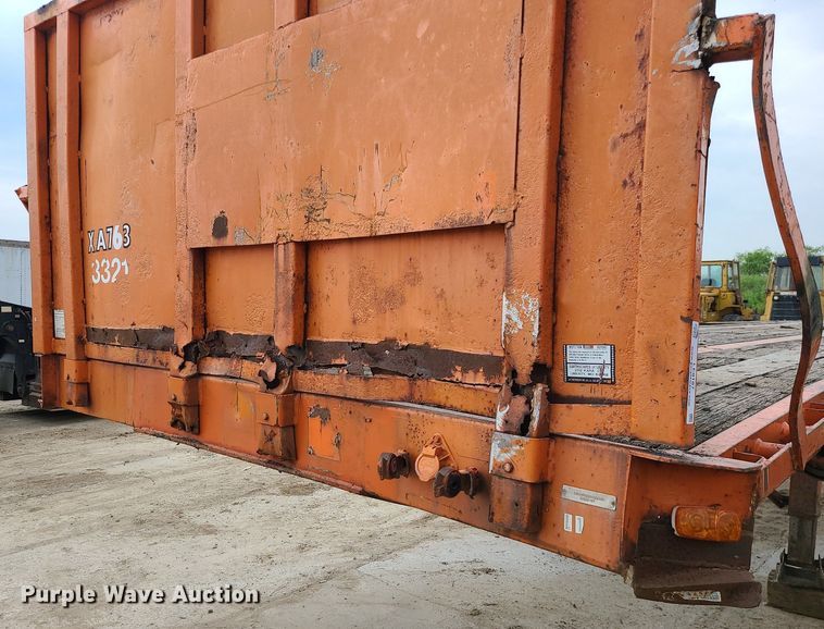 image for item LE9187 1994 Great Dane  flatbed trailer