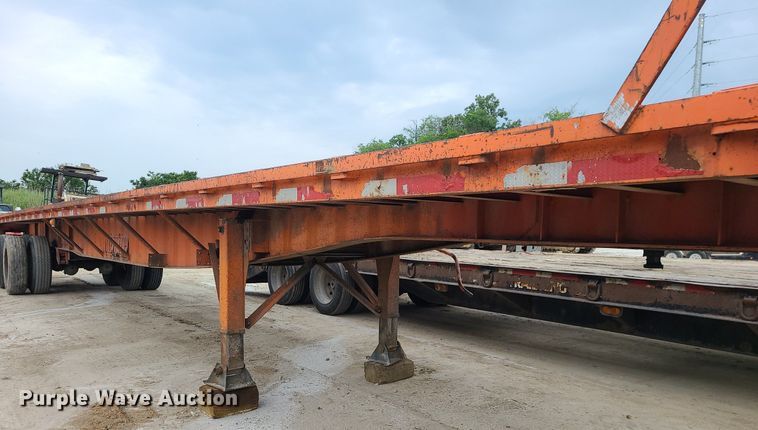 image for item LE9187 1994 Great Dane  flatbed trailer
