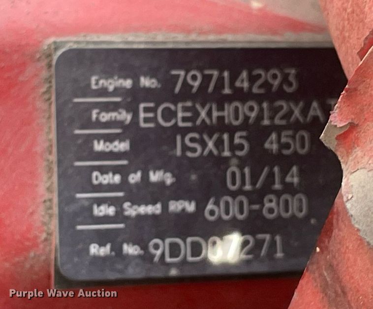 image for item LJ9674 2015 International ProStar Plus 122  semi truck