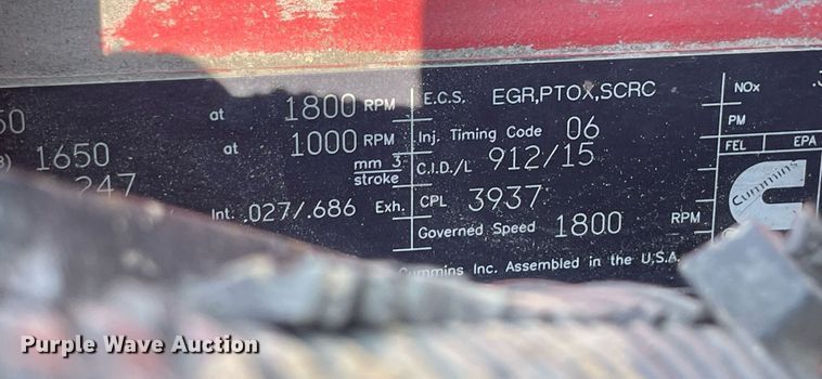 image for item LJ9674 2015 International ProStar Plus 122  semi truck