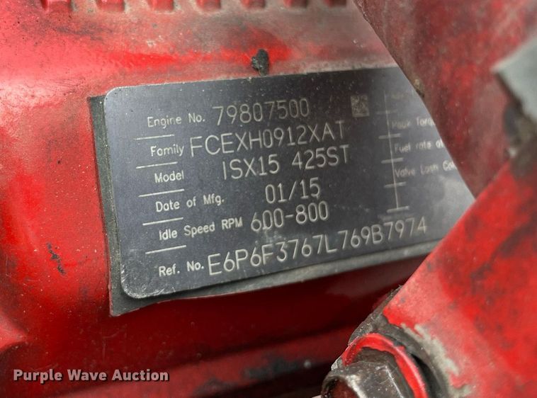 image for item LJ9677 2016 Kenworth T680  semi truck