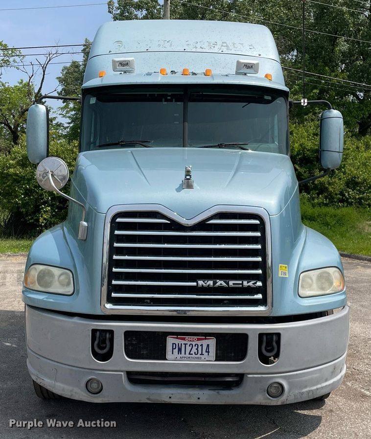 image for item LJ9681 2014 Mack CXU613  semi truck