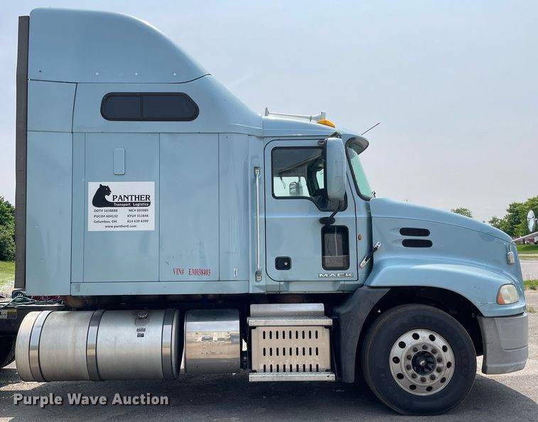 image for item LJ9681 2014 Mack CXU613  semi truck