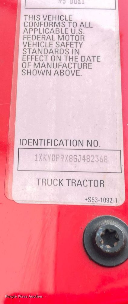 image for item LJ9684 2016 Kenworth T680  semi truck