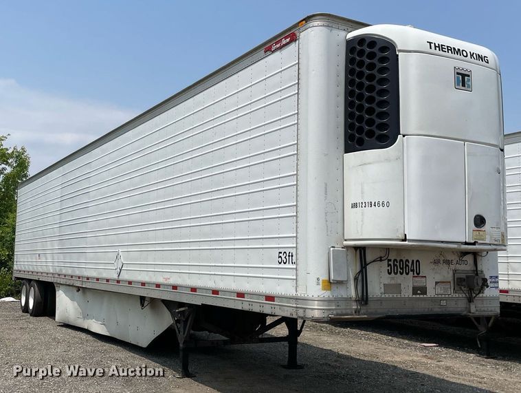 image for item LJ9690 2013 Great Dane CTL-1114-31053  refrigerated van trailer