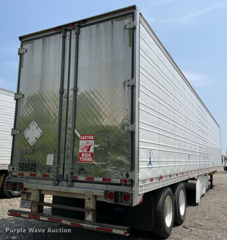 image for item LJ9690 2013 Great Dane CTL-1114-31053  refrigerated van trailer