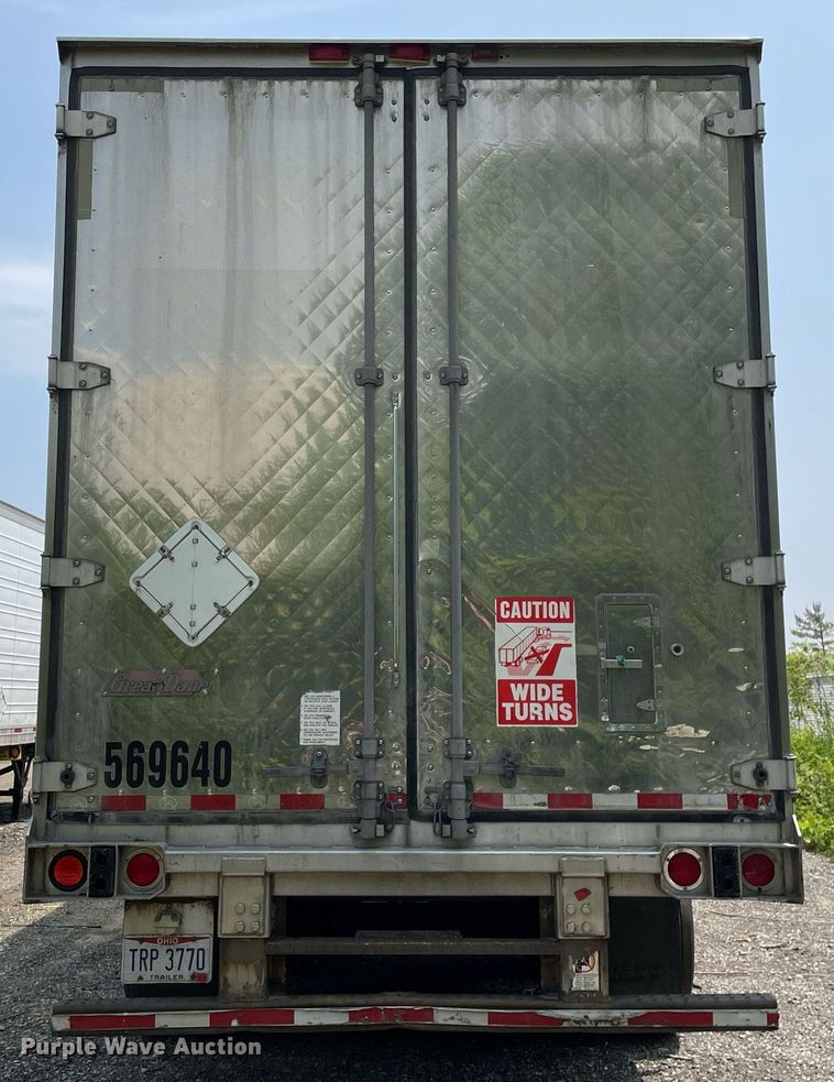 image for item LJ9690 2013 Great Dane CTL-1114-31053  refrigerated van trailer