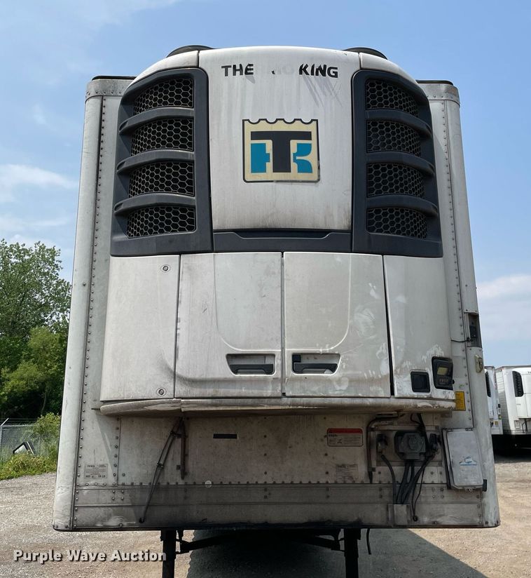 image for item LJ9691 2015 Utility  refrigerated van trailer