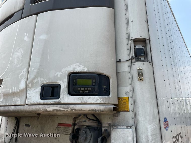 image for item LJ9691 2015 Utility  refrigerated van trailer