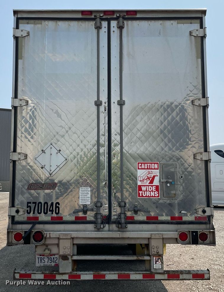 image for item LJ9692 2013 Great Dane CTL-1114-31053  refrigerated van trailer