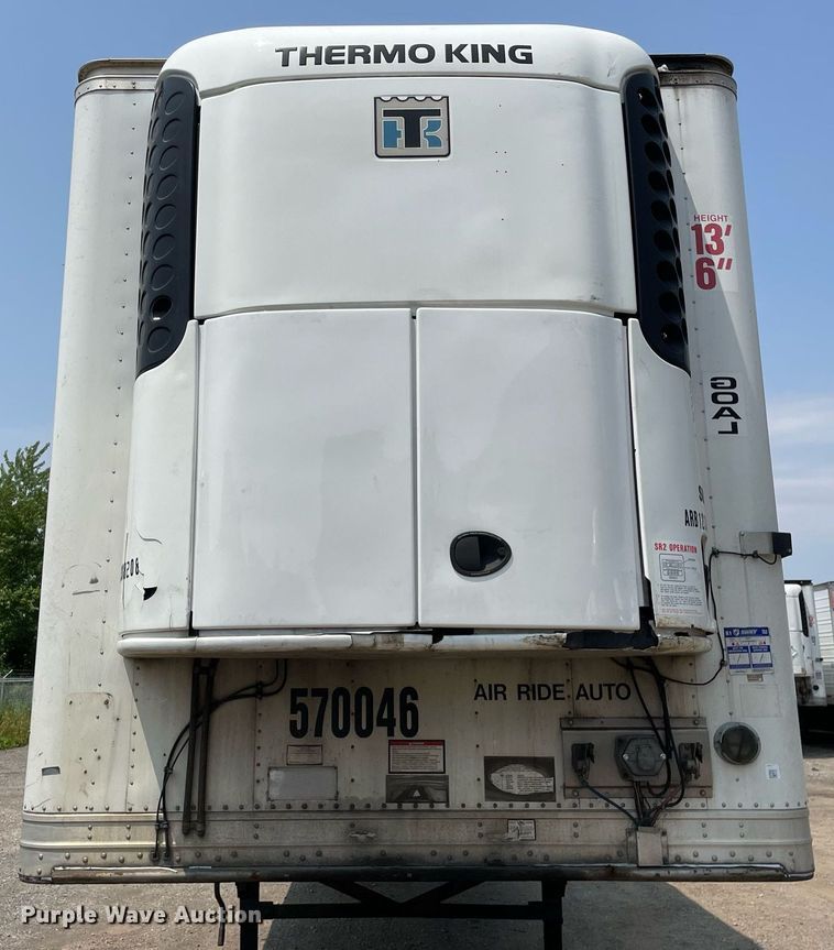 image for item LJ9692 2013 Great Dane CTL-1114-31053  refrigerated van trailer