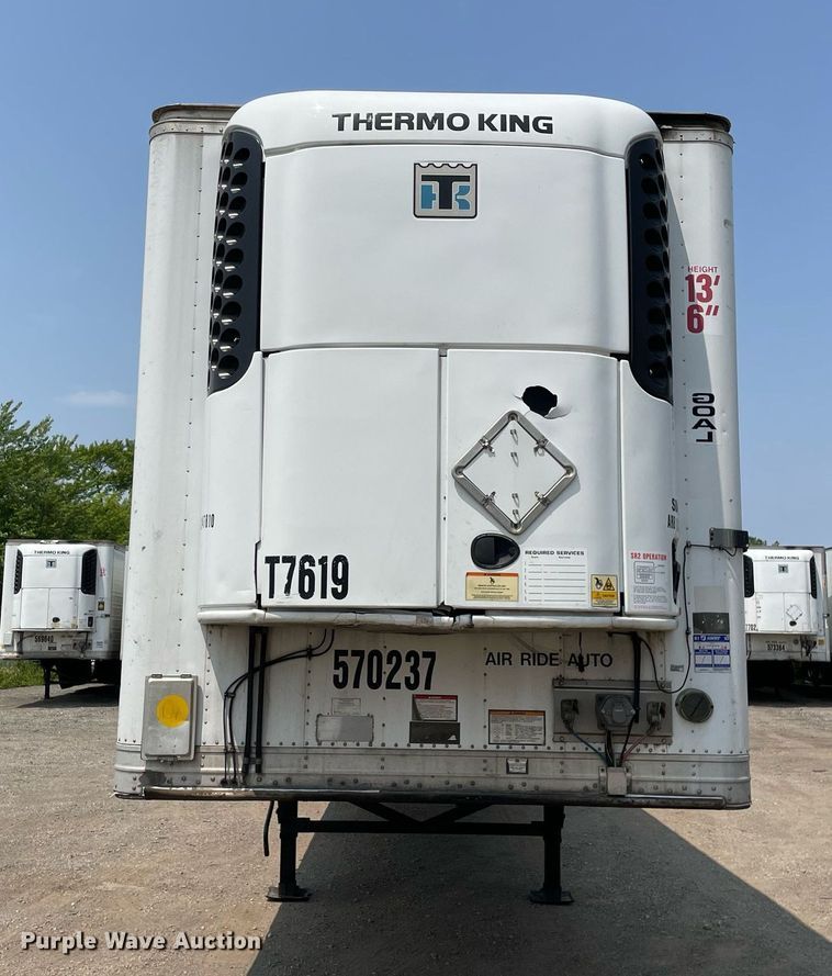 image for item LJ9693 2013 Great Dane CTL-1114-31053  refrigerated van trailer