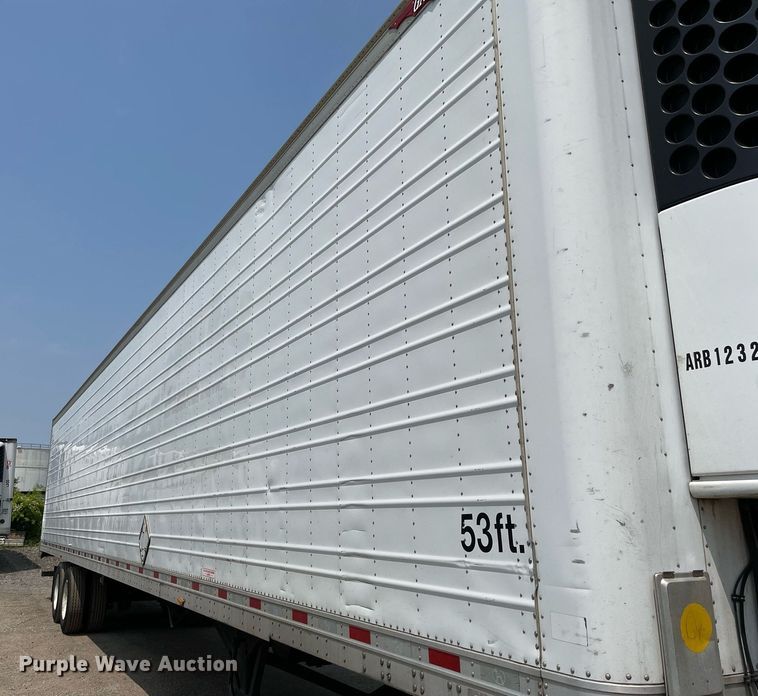 image for item LJ9693 2013 Great Dane CTL-1114-31053  refrigerated van trailer