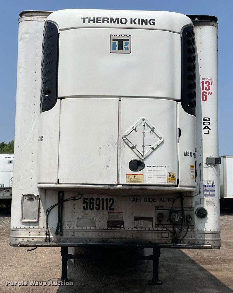 image for item LJ9694 2013 Great Dane CTL-1114-31053  refrigerated van trailer