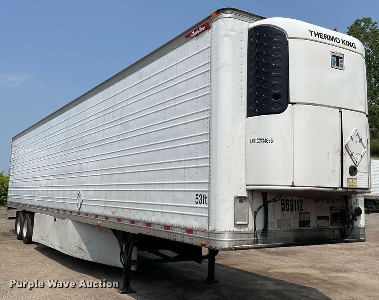 image for item LJ9694 2013 Great Dane CTL-1114-31053  refrigerated van trailer