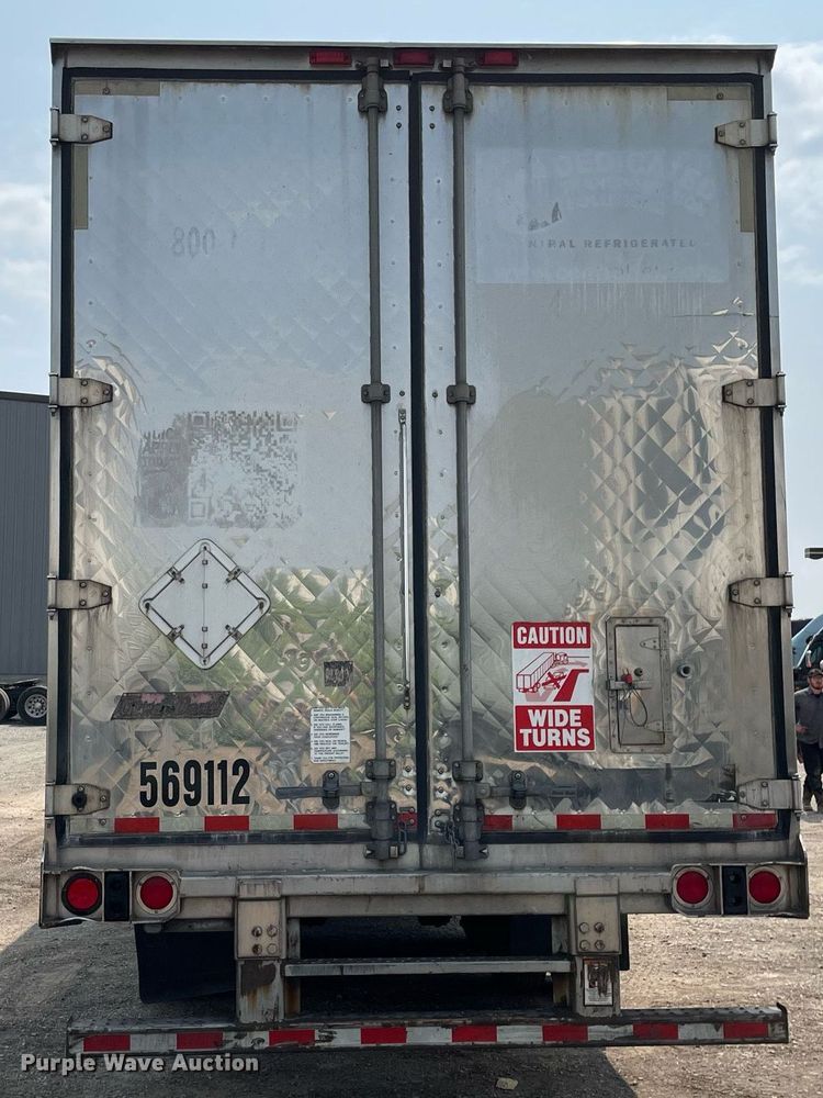 image for item LJ9694 2013 Great Dane CTL-1114-31053  refrigerated van trailer