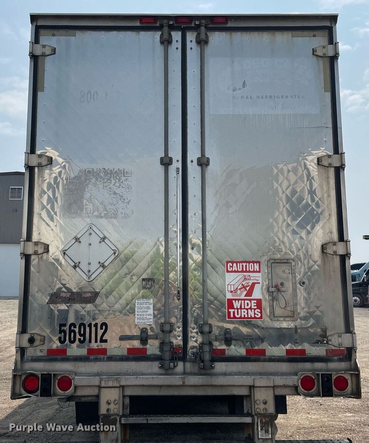 image for item LJ9694 2013 Great Dane CTL-1114-31053  refrigerated van trailer