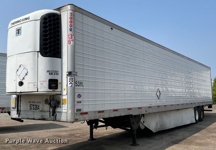 image for item LJ9695 2013 Utility VS2RA  refrigerated van trailer