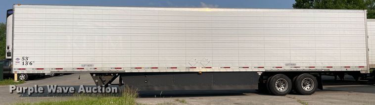 image for item LJ9696 2014 Utility  refrigerated van trailer
