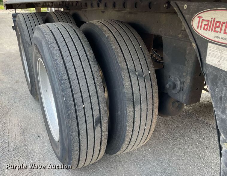 image for item LJ9696 2014 Utility  refrigerated van trailer