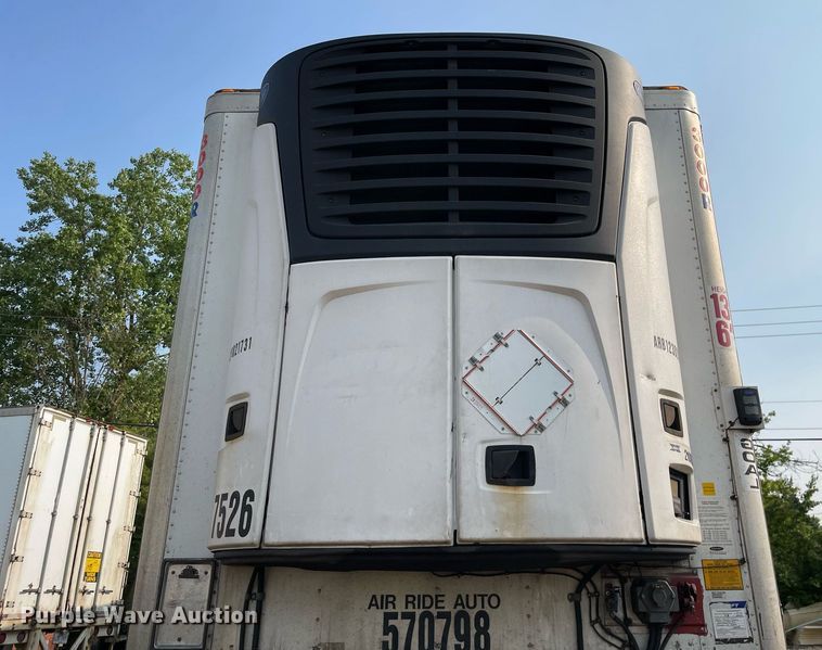 image for item LJ9697 2013 Utility  refrigerated van trailer