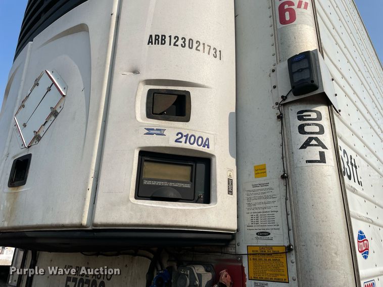 image for item LJ9697 2013 Utility  refrigerated van trailer