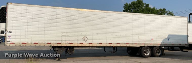 image for item LJ9698 2013 Utility  refrigerated van trailer