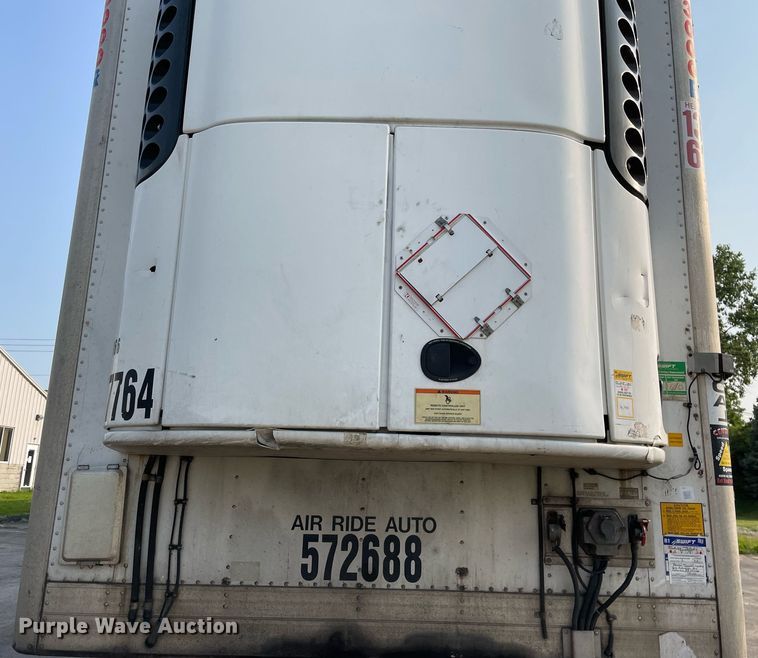 image for item LJ9698 2013 Utility  refrigerated van trailer