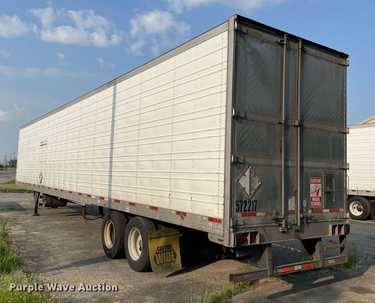 image for item LJ9699 2013 Utility  refrigerated van trailer