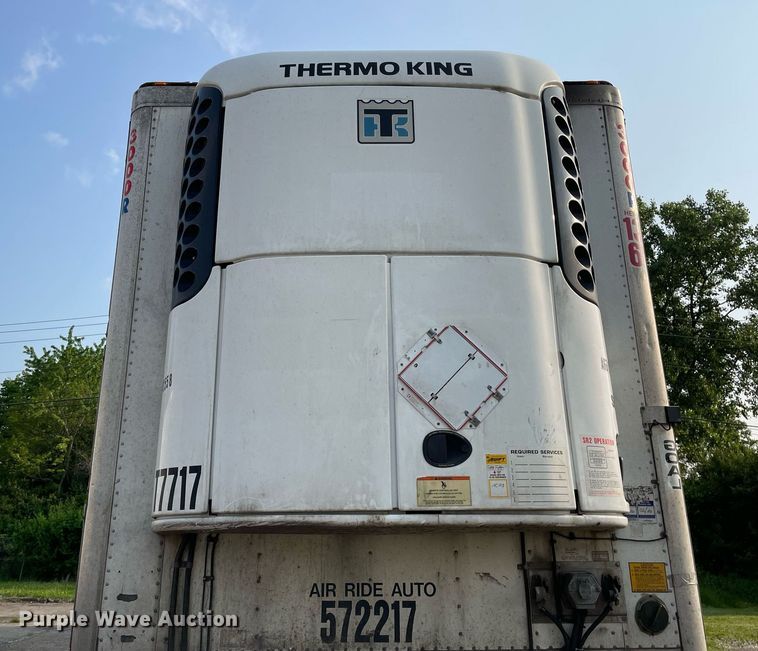 image for item LJ9699 2013 Utility  refrigerated van trailer